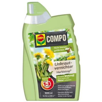 Compo Bio Unkrautvernichter Herbistop 1 L 3 Compo Bio Unkrautvernichter Herbistop 1 L