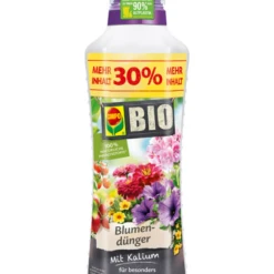 COMPO Bio-Blumendünger, 1,3 L