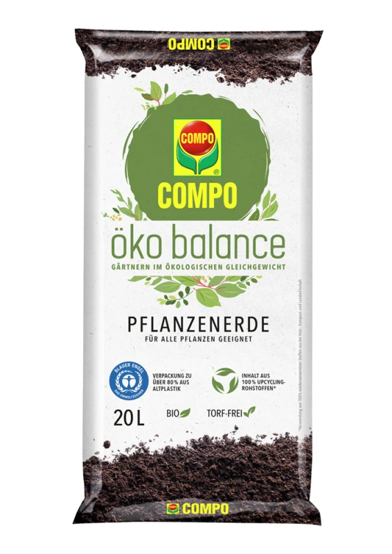 COMPO Pflanzerde „Öko Balance“, Torffrei 3 COMPO Pflanzerde „Öko Balance“, Torffrei