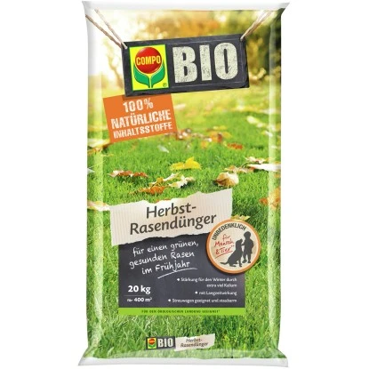 Compo BIO Herbst-Rasendünger 20 Kg 3 Compo BIO Herbst-Rasendünger 20 Kg