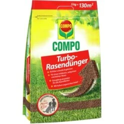 Compo Turbo-Rasendünger 5 Kg Für Einen Robusten Rasen