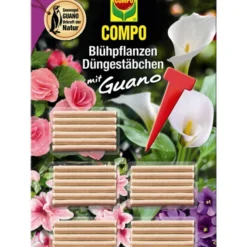 COMPO Düngestäbchen Für Blühpflanzen, 30 Stück