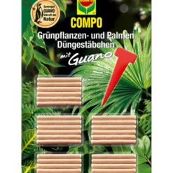 COMPO Düngestäbchen Für Grünpflanzen-& Palmen, 30 Stück