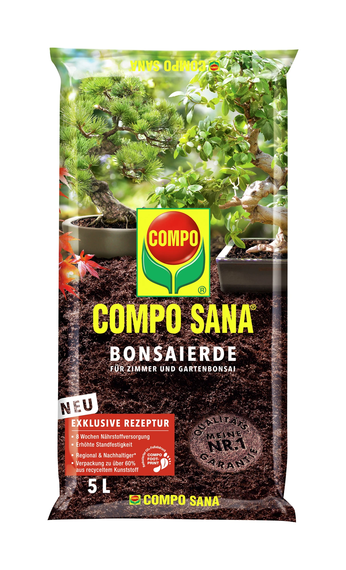 Bonsaierde (5 L) | Erden Von COMPO 3 Bonsaierde (5 L) | Erden Von COMPO