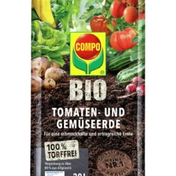 Tomaten- Und Gemüseerde Torffrei (20 L) | BIO Erden Von COMPO