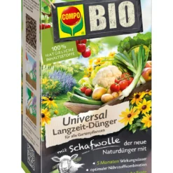 Universal Langzeit-Dünger Mit Schafwolle (2 Kg) | BIO Dünger Von COMPO