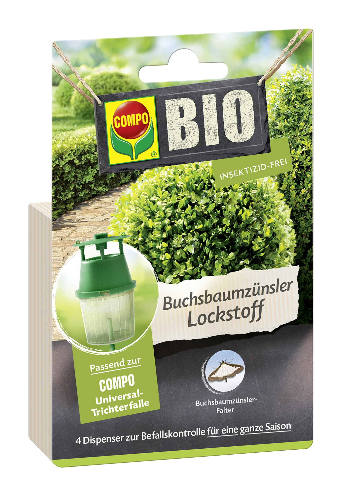 Buchsbaumzünsler Lockstoff | BIO Fallen Und Fernhaltemittel Von COMPO 3 Buchsbaumzünsler Lockstoff | BIO Fallen Und Fernhaltemittel Von COMPO