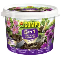 COMPO 5in1 Pflanz-Dünger Und Mehr 1,5 Kg