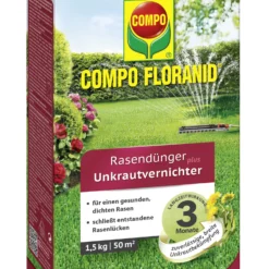 COMPO FLORANID Rasendünger Plus Unkrautvernichter