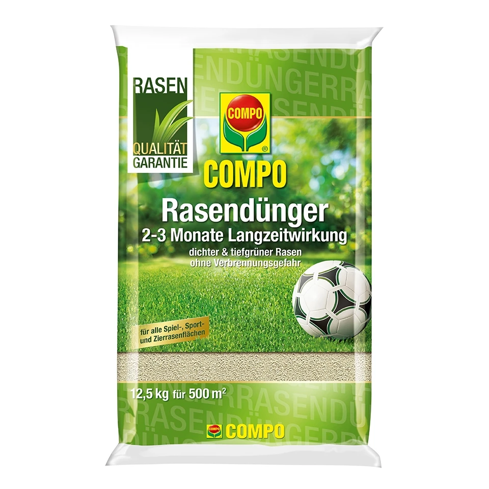 COMPO Rasendünger Mit Langzeitwirkung Aktion 13,75 Kg Für 550 M² 3 COMPO Rasendünger Mit Langzeitwirkung Aktion 13,75 Kg Für 550 M²