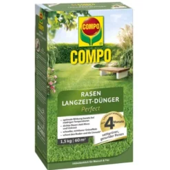 COMPO Rasen Langzeit-Dünger Perfect 1,5 Kg Für 60 M²