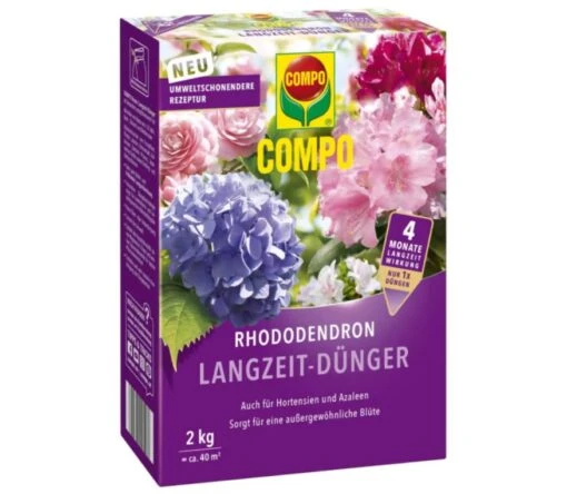 COMPO Rhododendron Langzeit-Dünger 2 Kg -Compo Verkaufsgeschäft COMP 4008398138493 01