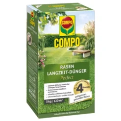 COMPO Rasen Langzeit-Dünger Perfect 3 Kg Für 120 M²