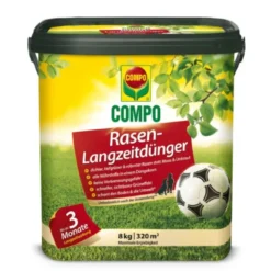 COMPO Rasen-Langzeitdünger 8 Kg Für 320 M²