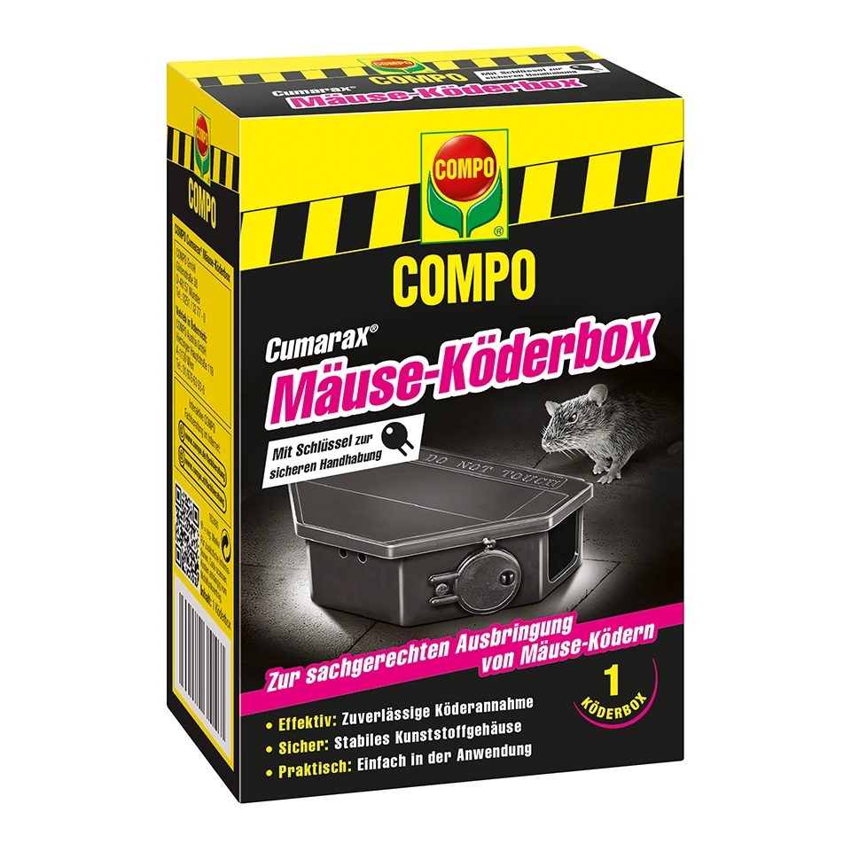 Cumarax® Mäuse-Köderbox 3 Cumarax® Mäuse-Köderbox