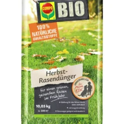 COMPO BIO Herbstrasen-Dünger 10,05kg Für 200 Qm
