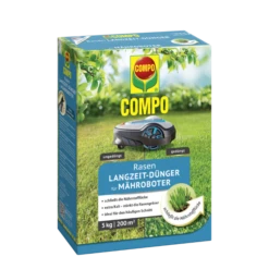 COMPO Rasen-Langzeit-Dünger Für Mähroboter 5 Kg Für 200 M²